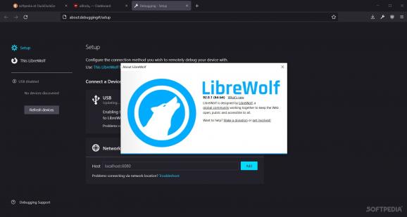 LibreWolf screenshot