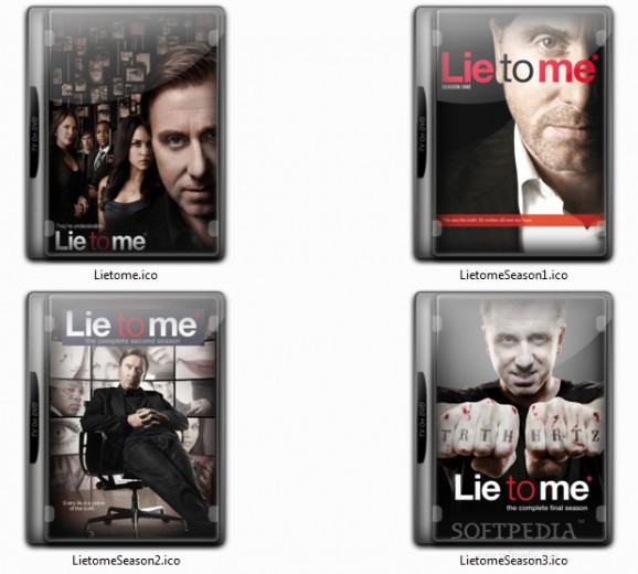Lie to me Tv Series Icons screenshot