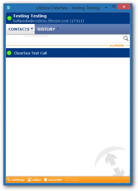 LifeSize ClearSea screenshot