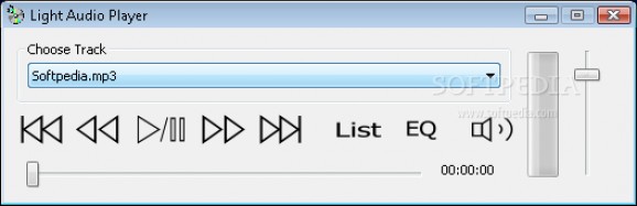 Light Audio Player screenshot