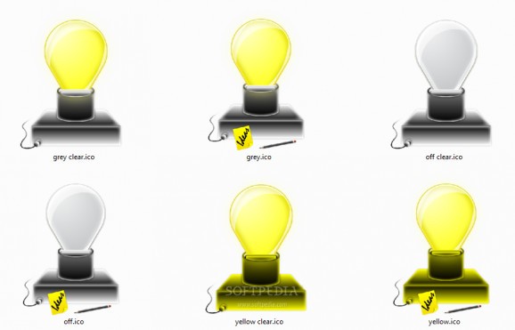 Light Bulb Icons screenshot