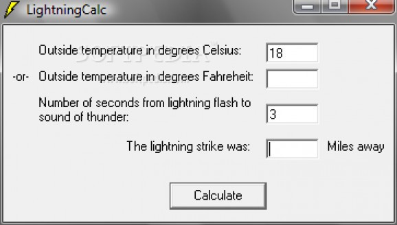 LightningCalc screenshot