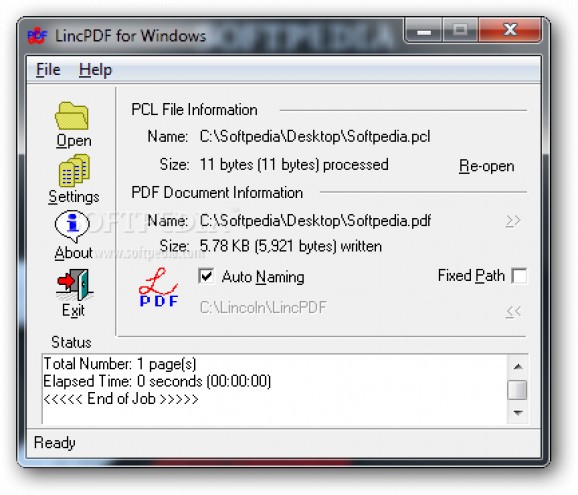 LincPDF screenshot