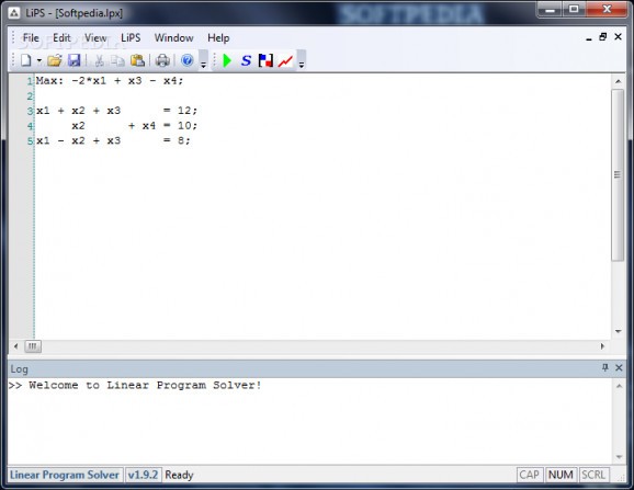 Linear Program Solver screenshot