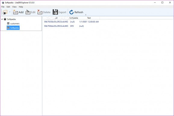 LiteDB Explorer Portable screenshot
