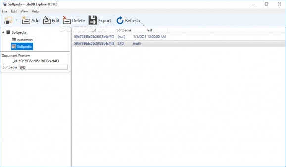 LiteDB Explorer screenshot