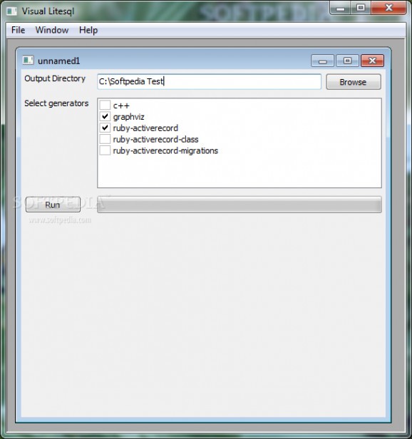 LiteSQL screenshot