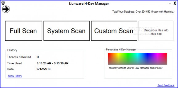Liunware H-Dav Computer Guard screenshot