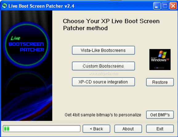 Live Boot Screen Patcher screenshot