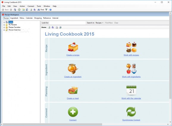 Living Cookbook screenshot