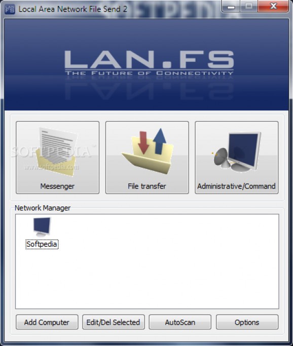 Local Area Network File Send screenshot