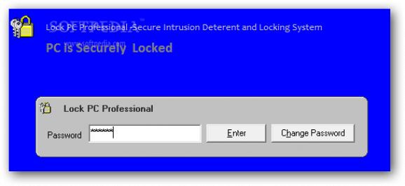 Lock PC Professional screenshot