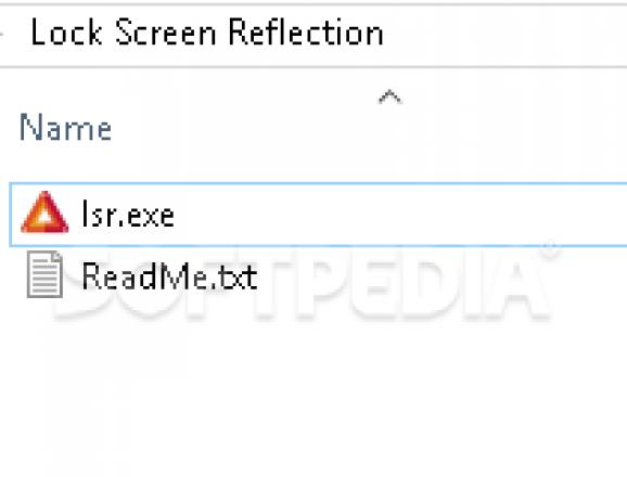 Lock Screen Reflection screenshot