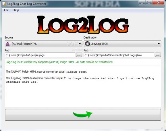 Log2Log screenshot
