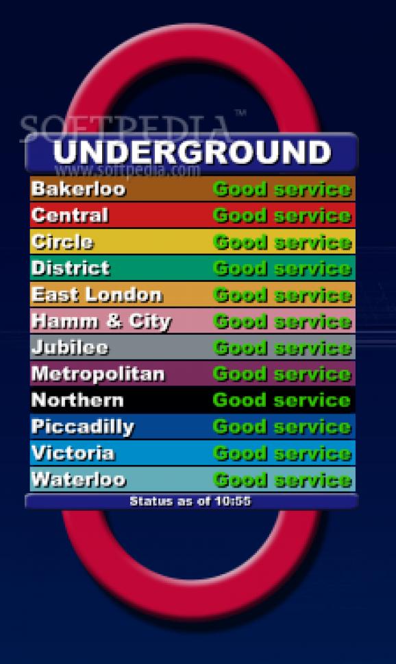 London Underground Tube Status screenshot