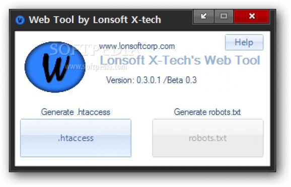 Lonsoft Web Tool screenshot