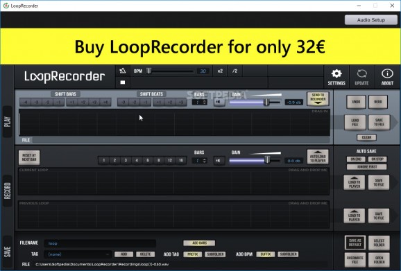 LoopRecorder screenshot
