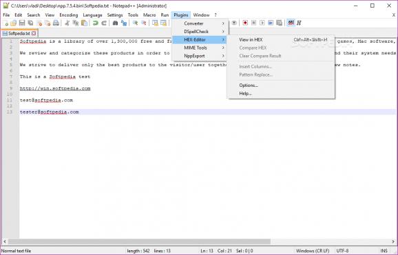 HEX-Editor screenshot