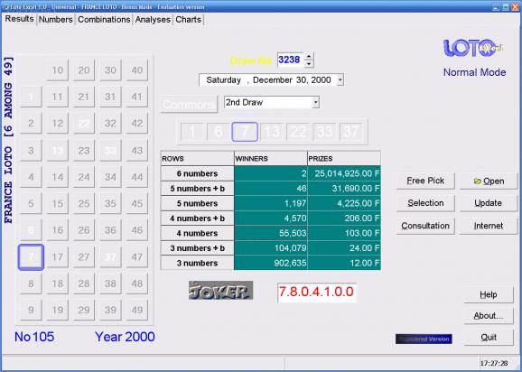 Loto Excel Universal screenshot