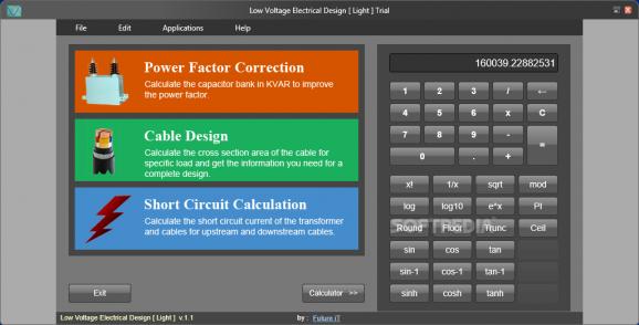Low Voltage Electrical Design screenshot