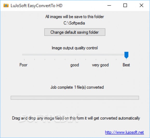 LuJoSoft EasyConvertTo HD screenshot