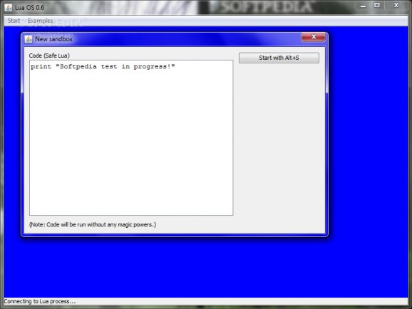Lua OS screenshot