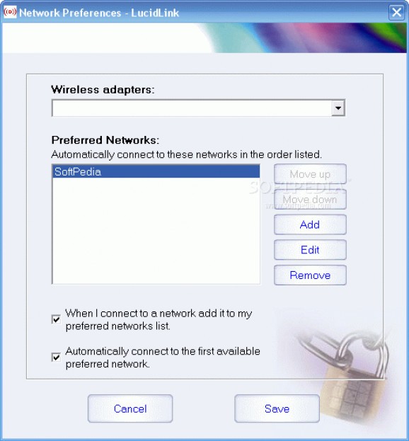 LucidLink Wireless Client screenshot