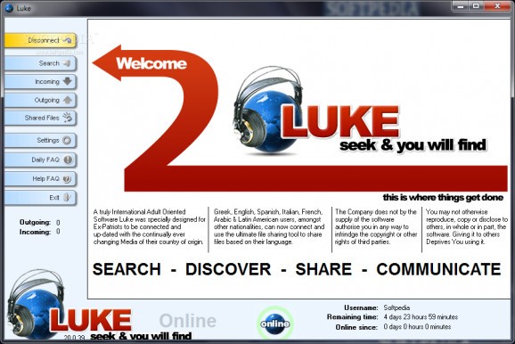 Luke screenshot