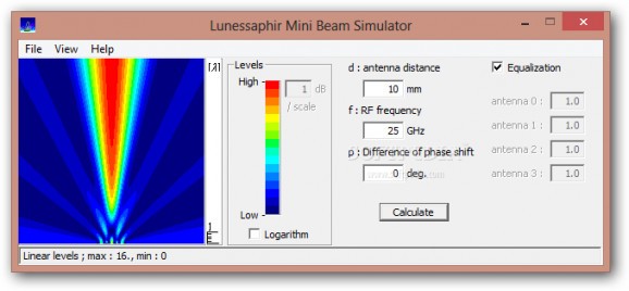 Lunessaphir Mini Beam Simulator screenshot