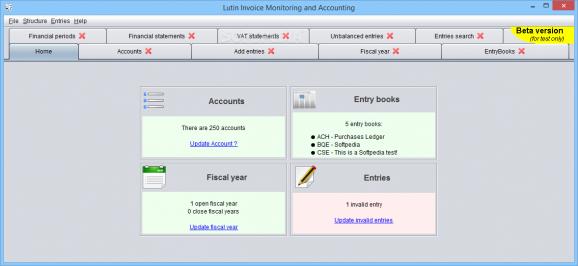 Lutin Invoice Monitoring and Accounting screenshot