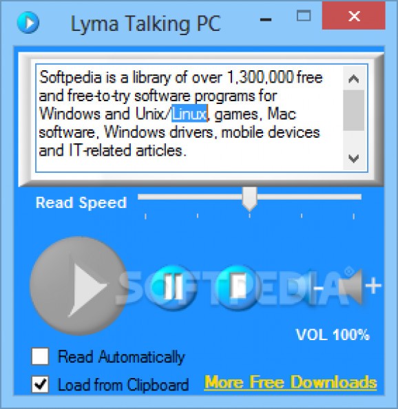 Lyma Talking PC screenshot