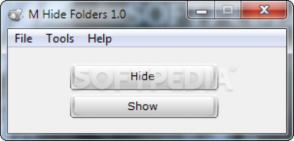 M Hide Folders screenshot