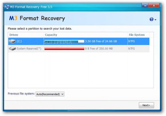 M3 Format Recovery Free screenshot