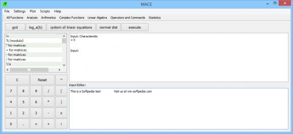 MACE screenshot