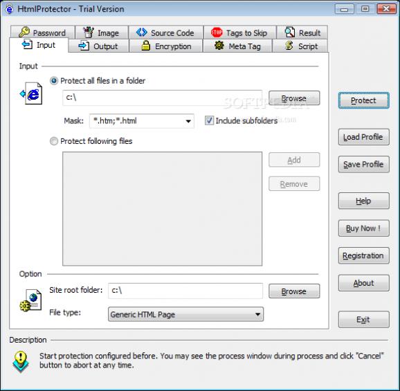 MAGIA HTMLProtector screenshot