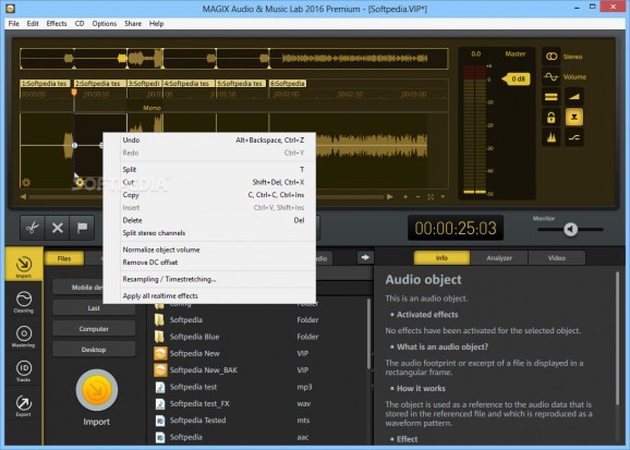 MAGIX Audio & Music Lab Premium screenshot