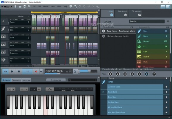 MAGIX Music Maker Premium screenshot