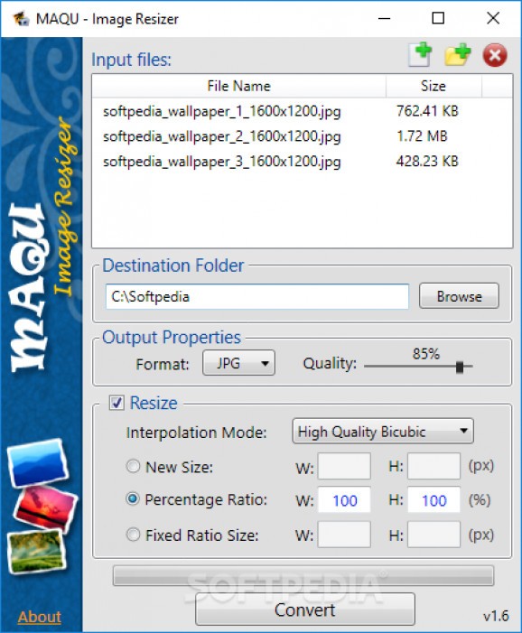 MAQU - Image Resizer screenshot