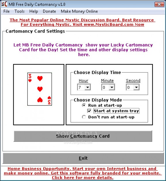 MB Free Daily Cartomancy screenshot