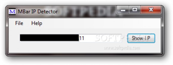 MBar IP Detector screenshot