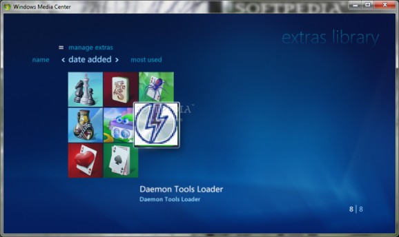 MCE Daemon Tools Loader screenshot