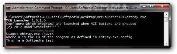 MCE Launcher screenshot