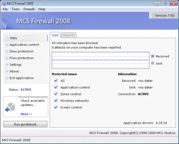 MCS Firewall 2008 screenshot