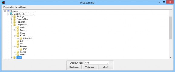 MD5Summer screenshot