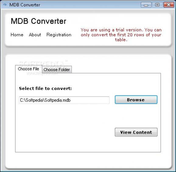 MDB Converter screenshot