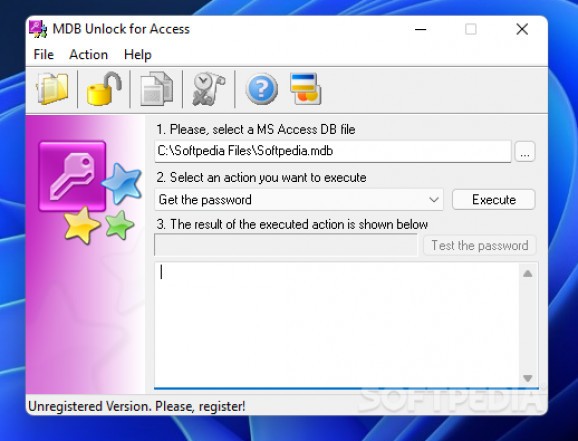 MDB Unlock for Access screenshot