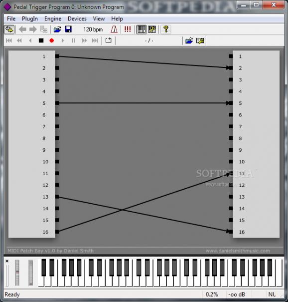 MIDI Patch Bay screenshot