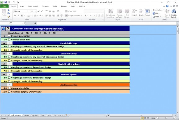 MITCalc - Shaft Connections screenshot