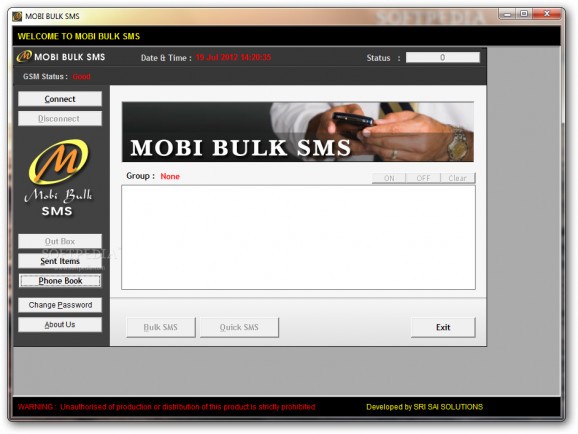 MOBI BULK SMS screenshot