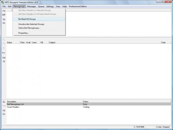 MP3 Grouppie screenshot